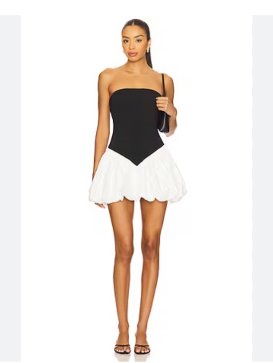 Forever 21 Dresses & Skirts - Forever 21 Ballerina Mini Dress in black and white,Size Small